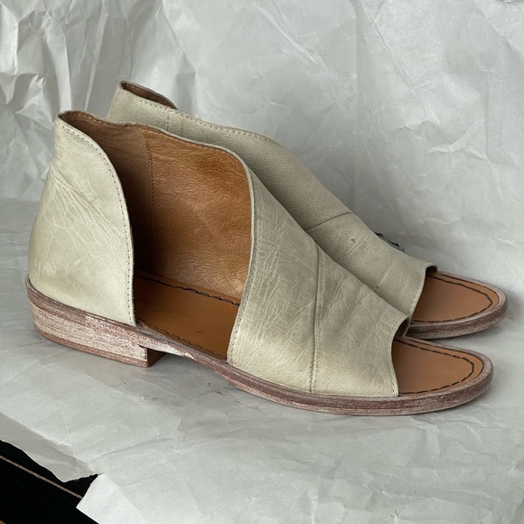 Preloved FREE PEOPLE Mont Blanc Asymmetrical Sandal Size 36 - Picture 5 of 16